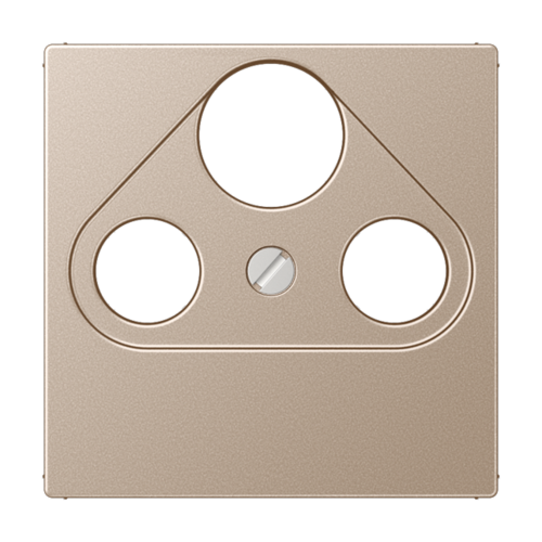 Накладка на розетку телевизионную JUNG А-СЕРИЯ, шампань