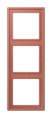 Рамка 3 поста JUNG LS 990, terre sienne brique