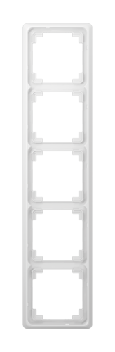 Рамка 5 постов JUNG CD 500, белый