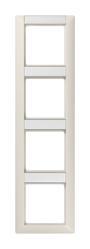 Рамка 4 поста JUNG AS 500, слоновая кость