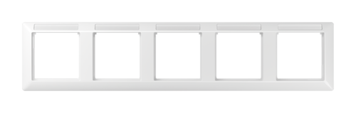 Рамка 5 постов JUNG AS 500, горизонтальная, белый