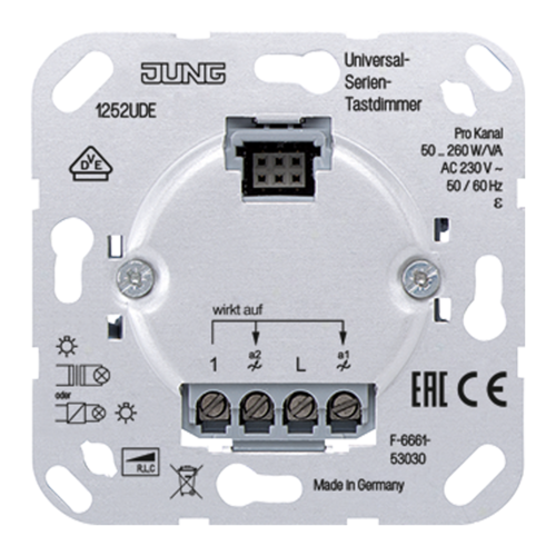 Механизм клавишного светорегулятора JUNG, 260 Вт