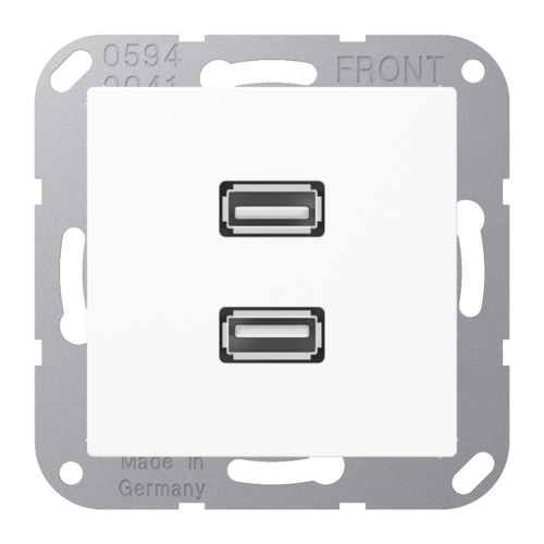 JUNG A500 Накладка 2xUSB