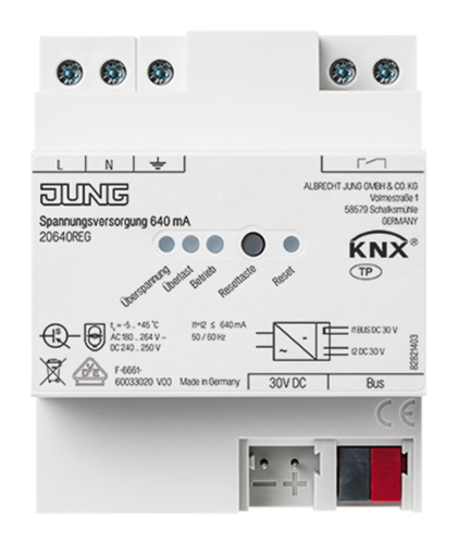 JUNG KNX блок питания, 640mA