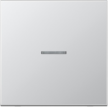 Клавиша с линзой JUNG LS METAL, алюминий