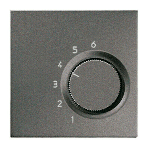 Терморегулятор Jung LS METAL, механический, антрацит, TRAL236AN