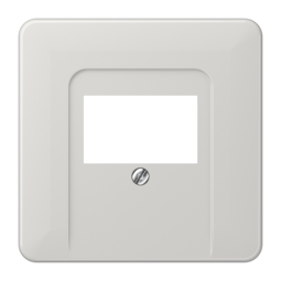 Накладка на аудиорозетку JUNG CD 500, светло-серый