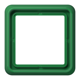 Рамка 1 пост JUNG CD 500, зеленый