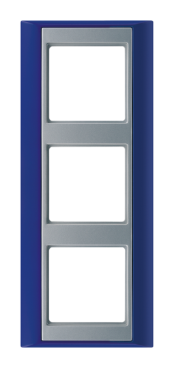 Рамка 3 поста JUNG A PLUS, синий