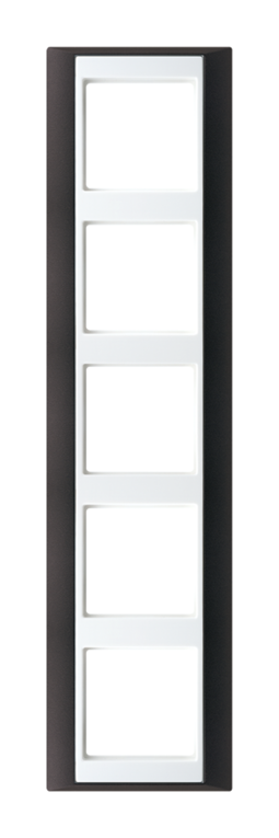 Рамка 5 постов JUNG A PLUS, антрацит