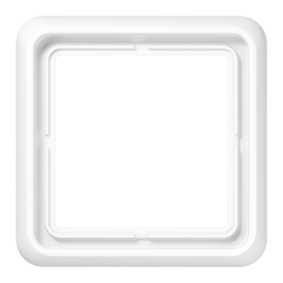 Рамка 1 пост JUNG CD, белый