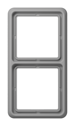 Рамка 2 поста JUNG CD, серый