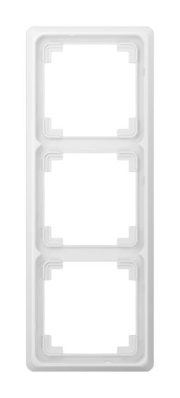 Рамка 3 поста JUNG CD PLUS, белый