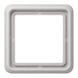 Рамка 1 пост JUNG CD, светло-серый