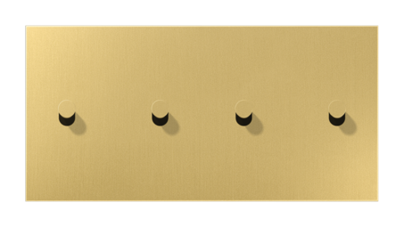 Накладка тумблера JUNG LS1912, латунь