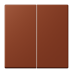 Клавиша двойная JUNG LS 990, terre sienne brûlée 59