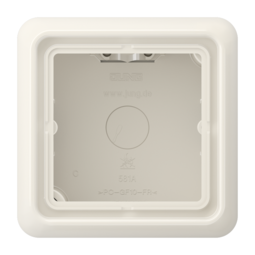 CD500 Коробка 1-ная для накладного монтажа,беж.