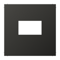 JUNG Крышка без винтов для usb зарядного устройства (антрацит)