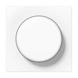 JUNG EcoProfi Белая Накладка поворотного светорегулятора