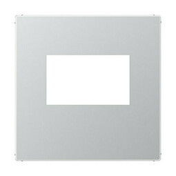 Накладка на USB-розетку Jung A 500, скрытый монтаж, алюминий, A1569USBAL